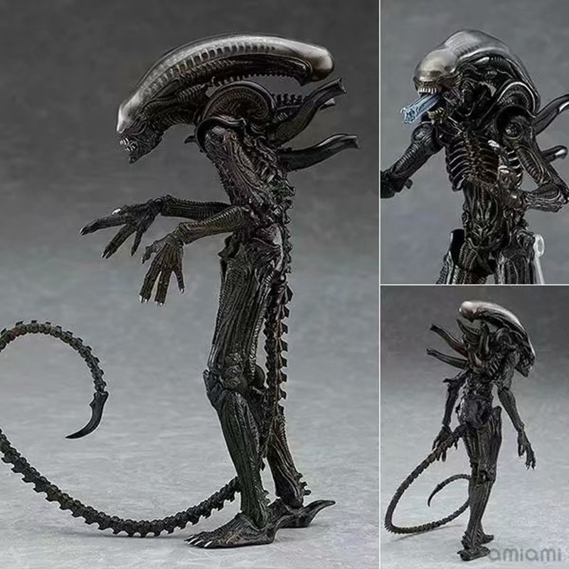 【多米諾】海洋堂 figma SP-108異形 Alien 終極戰士鐵血戰士Predator 異形戰場 外星人模型玩具