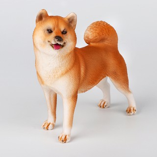 模擬柴犬公仔 柴犬模型 柴犬擺飾