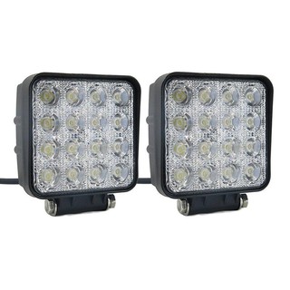 48W led 霧燈 工作燈 日行燈 卡車 霧燈 貨車 照輪燈 12v 24v燈 大貨車燈 貨車側燈 邊燈 照地燈