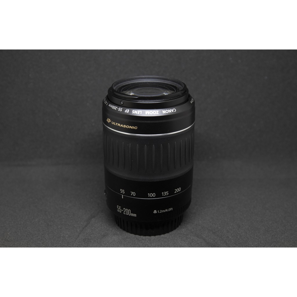 二手相機鏡頭出售 Canon EF 55-200mm F4.5-5.6 望遠變焦鏡  二手單眼鏡頭