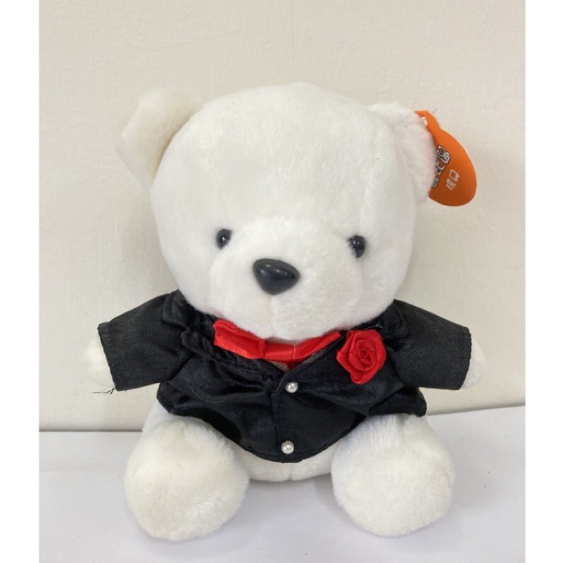 【Ru.Shop__】泰迪熊娃娃 熊娃娃 白熊 北極熊 娃娃 玩偶 絨毛玩具