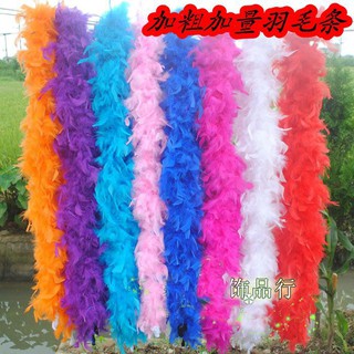 🌹手舞足蹈舞蹈用品🌹加粗加量羽毛條化妝舞會派對表演用品-大羽毛條$250元