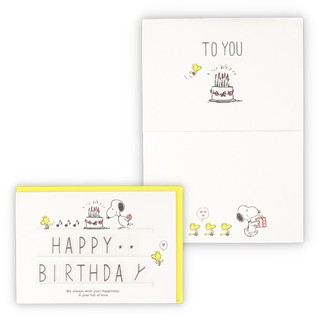 【莫莫日貨】hallmark 日本原裝進口 正版 Snoopy 史努比 立體卡片 生日卡 卡片 賀卡 74660