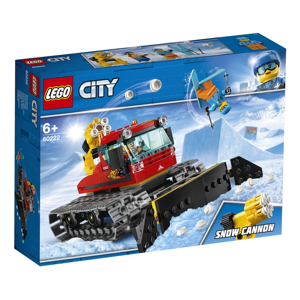 [台南 益童趣] LEGO 60222 城鎮系列 路道鏟雪車