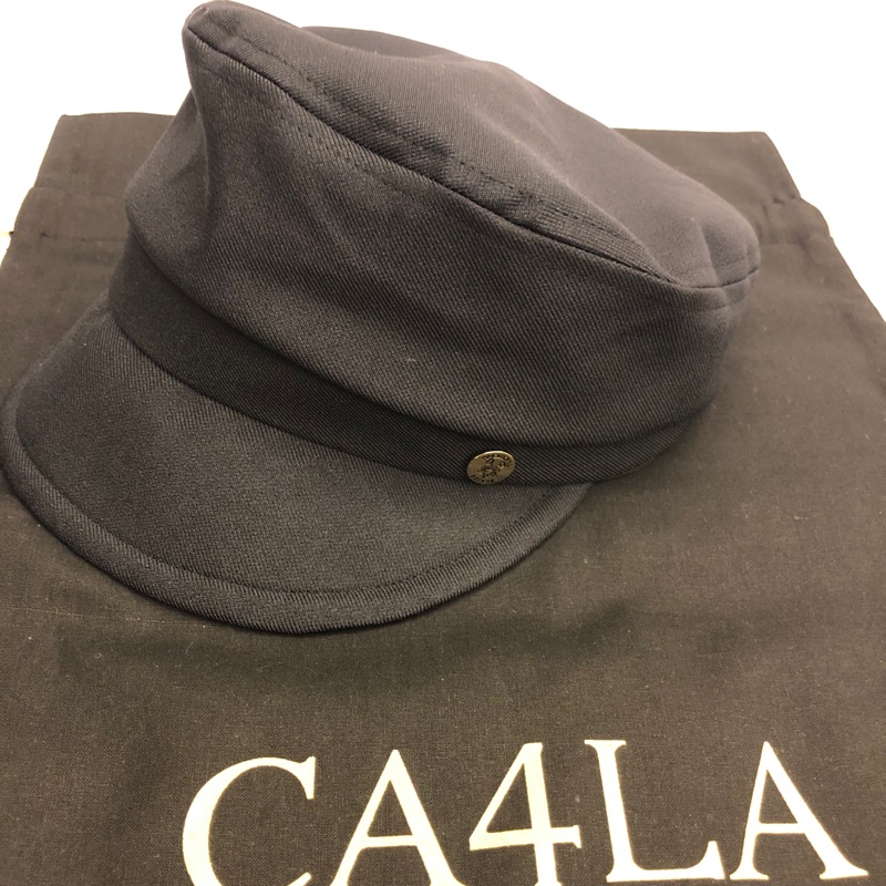 《全新正品》CA4LA日本深藍夏天材質抗UV報童帽