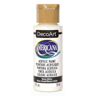 DecoArt 暖白色 Warm White 59 ml Americana 壓克力顏料 DA239 ( 美國 )