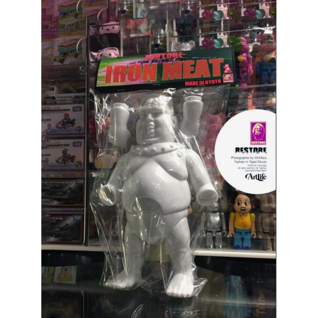 RESTORE IRON MEAT ソフビ グレー 正規品です おもちゃ・ホビー