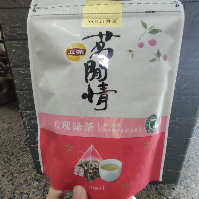立頓茗閒情 台灣茶系列-玫瑰綠茶
