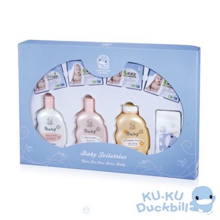 KUKU酷咕鴨嬰兒沐浴禮盒（七件組）-全新
