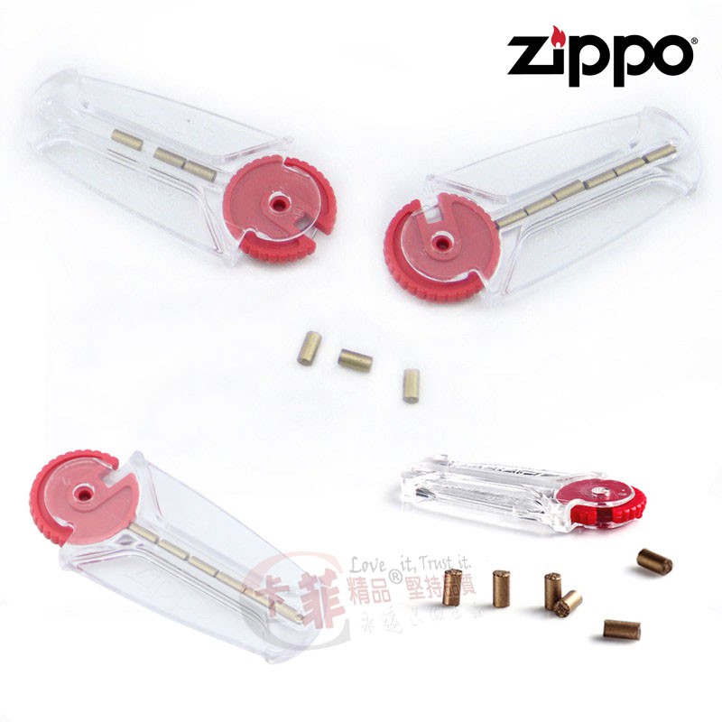 專櫃正品 Zippo打火石一組6粒裝美國原裝進口原廠打火機配件 卡菲精品 蝦皮購物