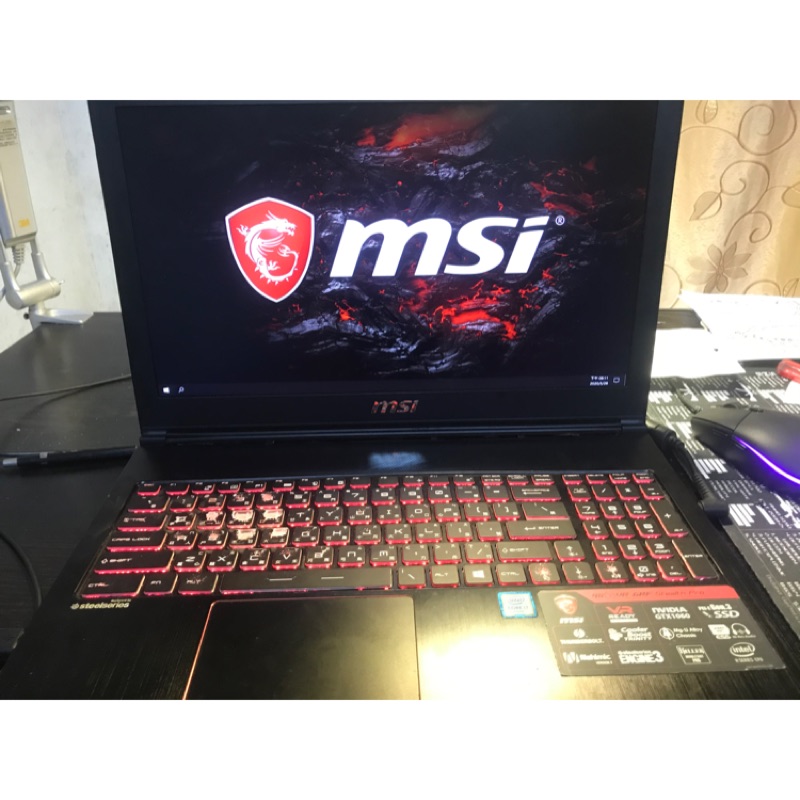 故障msi gs63vr 6rf stealth pro筆電