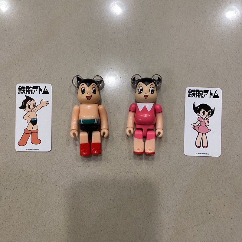 Be@rbrick 33代 100% 原子小金剛&amp;妹妹 一組不拆售