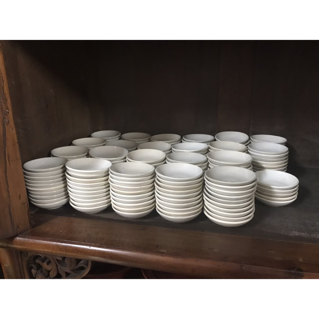 古董 老件 早期 懷舊 老台灣 白瓷 小碟 茶 杯 托 一批 茶碗 茶盞 品相完整 隨機出貨