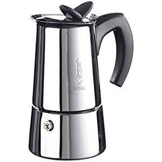 本月特賣 咖啡喝得過癮 義大利摩卡壺Bialetti MUSA 18/10不鏽鋼摩卡壺 十杯10杯10人