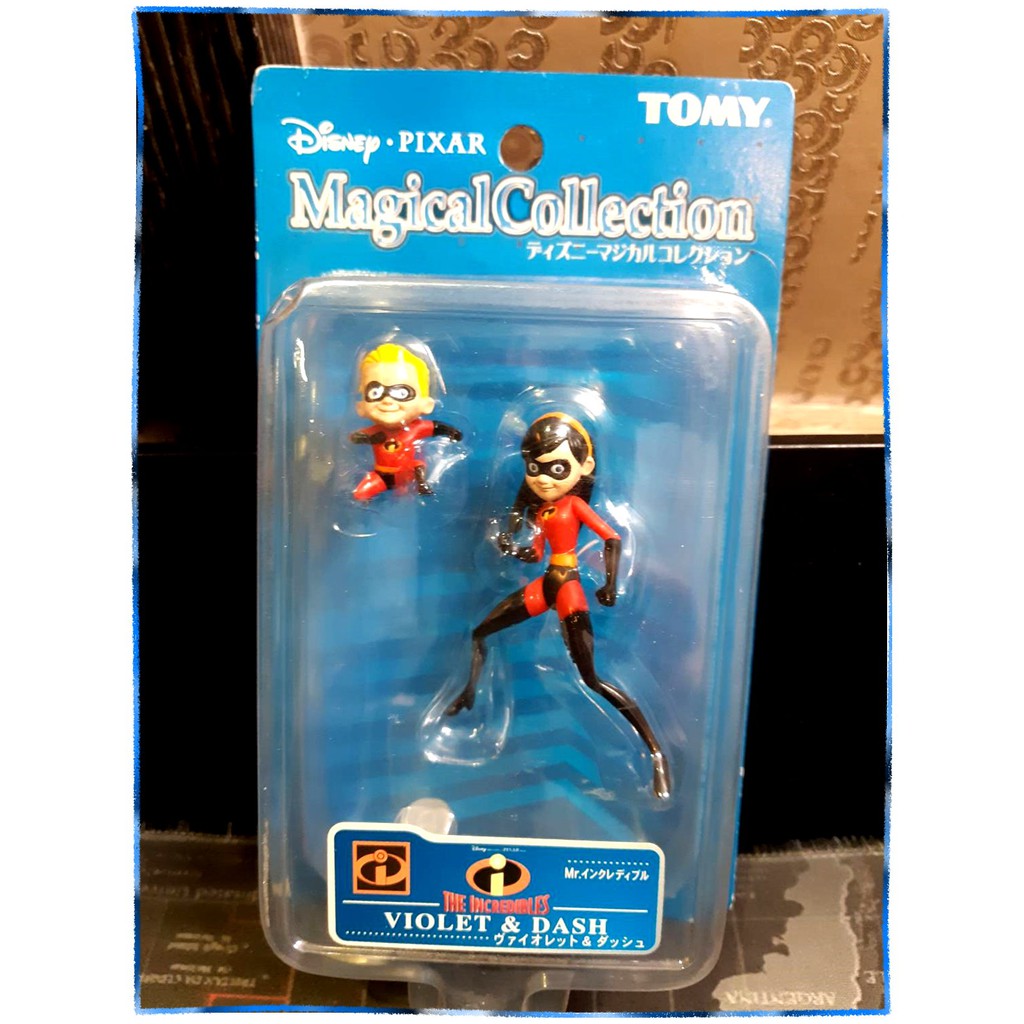*特價中*日本帶回Magical Collection迪士尼TOMY吊卡正版現貨全新未拆封超人特攻隊-彈力女超人+小傑