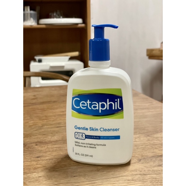 Cetaphil 舒特膚 溫和潔面清潔乳 Gentle skin cleanser 591 毫升 身體 臉 清潔