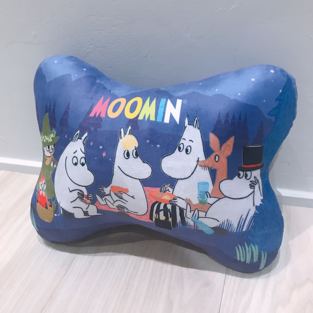 【Moomin】 嚕嚕米 頸枕 辦公室枕頭 車用枕頭