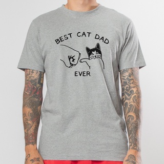 【快速出貨】BEST CAT DAD EVER 中性短袖T恤 8色 最棒的貓咪爸爸毛小孩狗動物班服團體服禮物父親