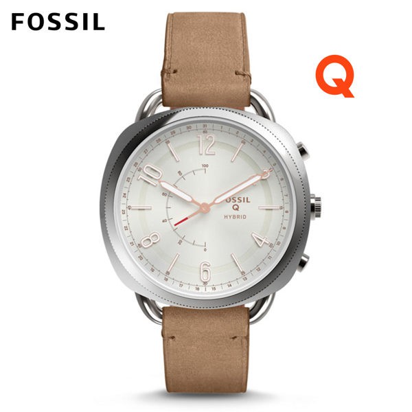 【FOSSIL】 Q Accomplice 宋智孝代言款 藍芽自拍指針式智慧手錶 FTW1200