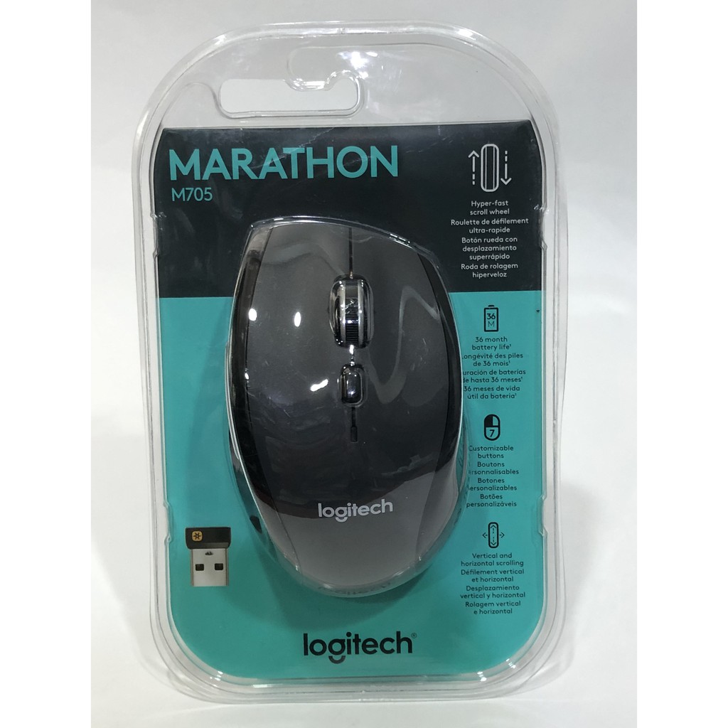 [新品未拆封] Logitech 羅技 M705 雷射無線滑鼠