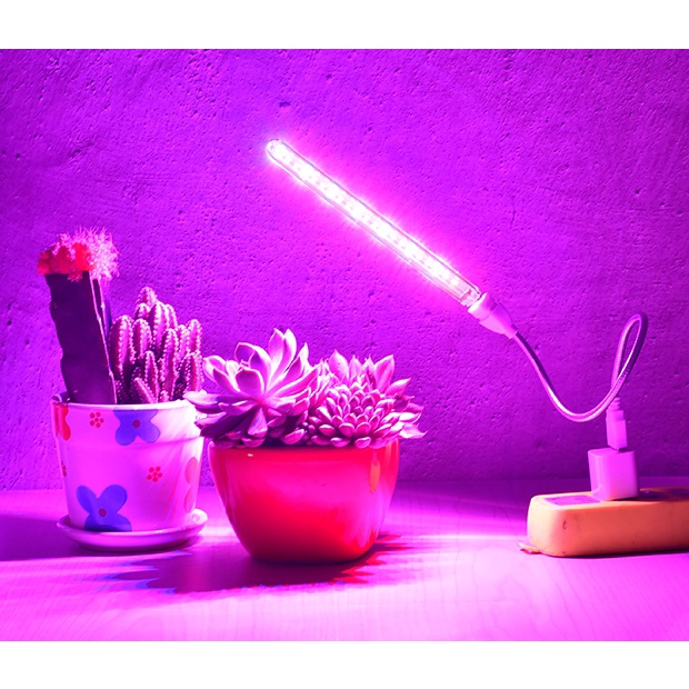 台灣現貨 植物LED USB生長燈 水草生長燈 植物燈 植物燈 全光譜 多肉燈 植物補光燈 5V 燈條