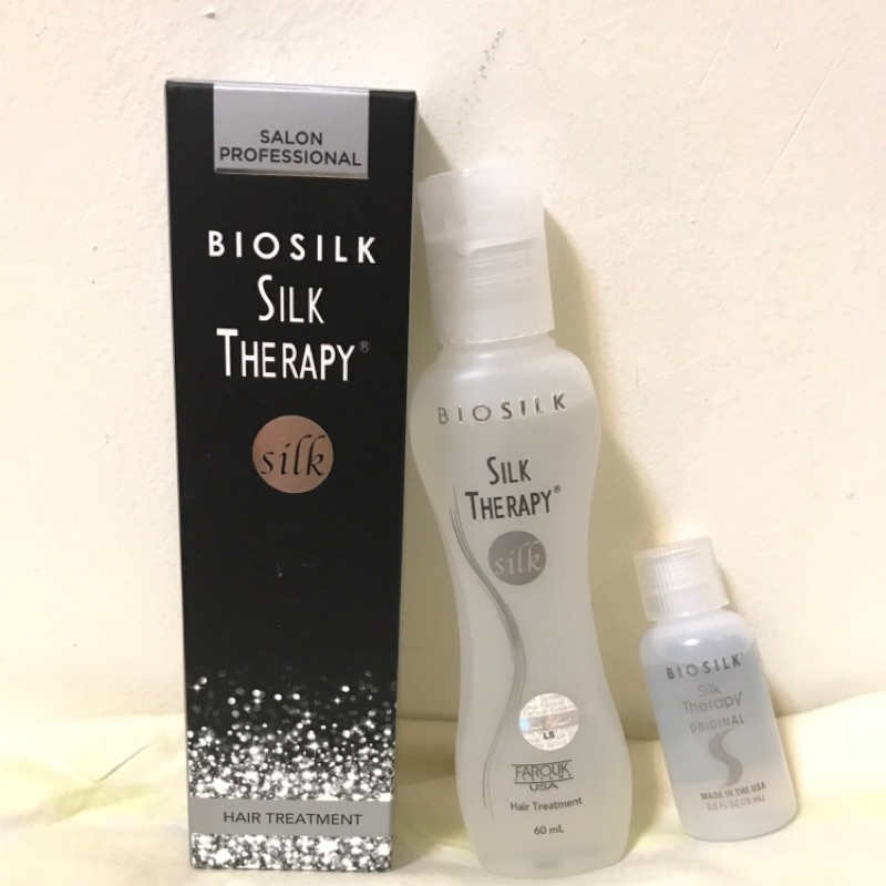 Biosilk 蠶絲蛋白 空氣感熱導精華 60ml加贈15ml