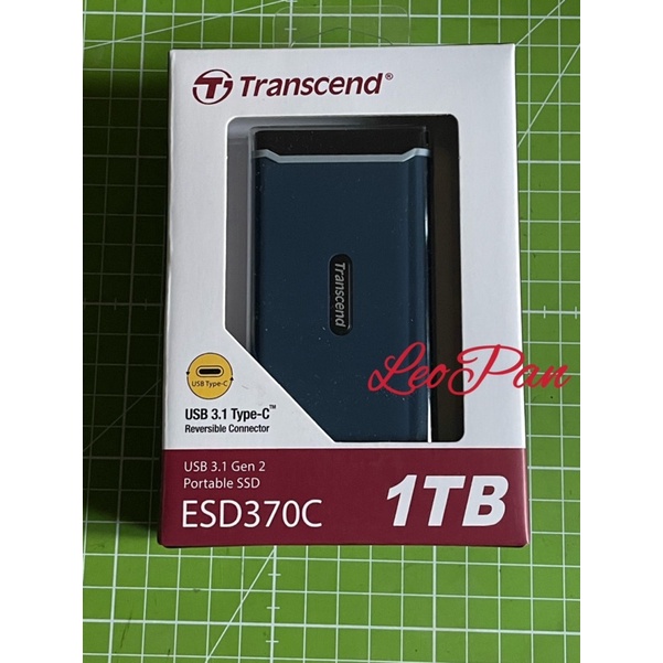 ESD370C 1TB USB3.1/Type C 雙介面外接SSD固態硬碟 - 海軍藍