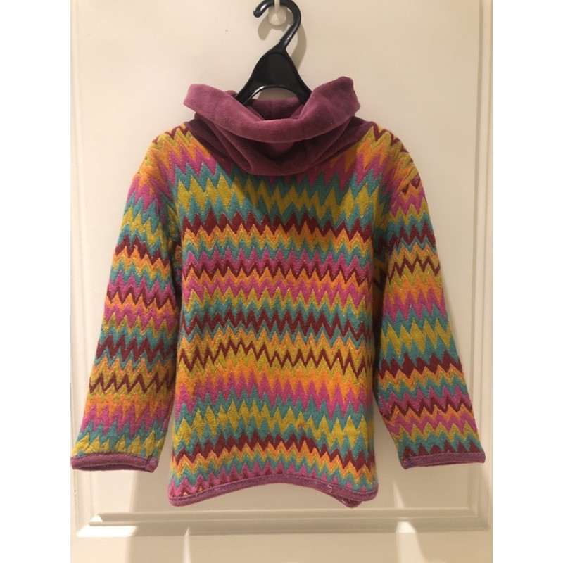 MISSONI 6A/116cm圍巾針織毛衣