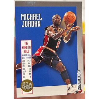 NBA 球員卡 Michael Jordan MJ 1992-93 SkyBox Olympic Team