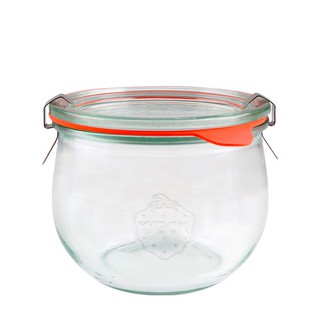 德國 Weck 744 玻璃罐 (附玻璃蓋+密封圈L) Tulip Jar 580ml (WK002)