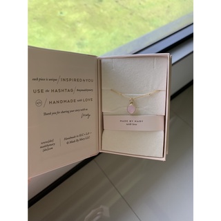 手工項鍊墜飾 (美國) | Petal Gemstone Necklace | Made by Marry (USA)