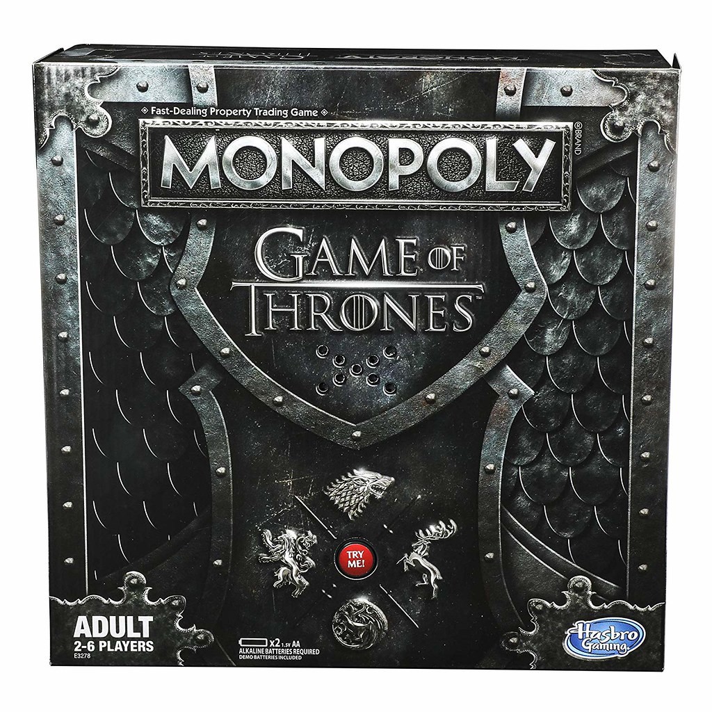 Monopoly x HBO Game of Thrones 冰與火之歌：權力遊戲 聯名桌遊 大人版 現貨