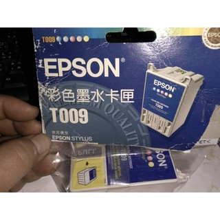 EPSON T009 彩色墨水匣 原廠已過保固期 優惠價60元