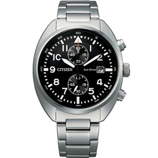 CITIZEN 星辰錶 Eco-Drive 飛行員系列計時腕錶(CA7040-85E)