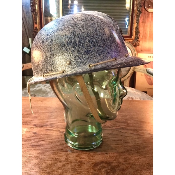 1960 年代 英國 EVEROAK 工作帽 安全帽 礦工帽 工地帽 古董帽 收藏用