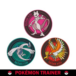 【OUTDOOR】Pokemon寶可夢聯名款訓練家系列電繡布章(三入)-傳說寶可夢II ODGO20C16