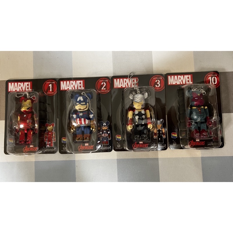 BE@RBRICK Marvel 一番賞 日版 庫柏力克熊 漫威