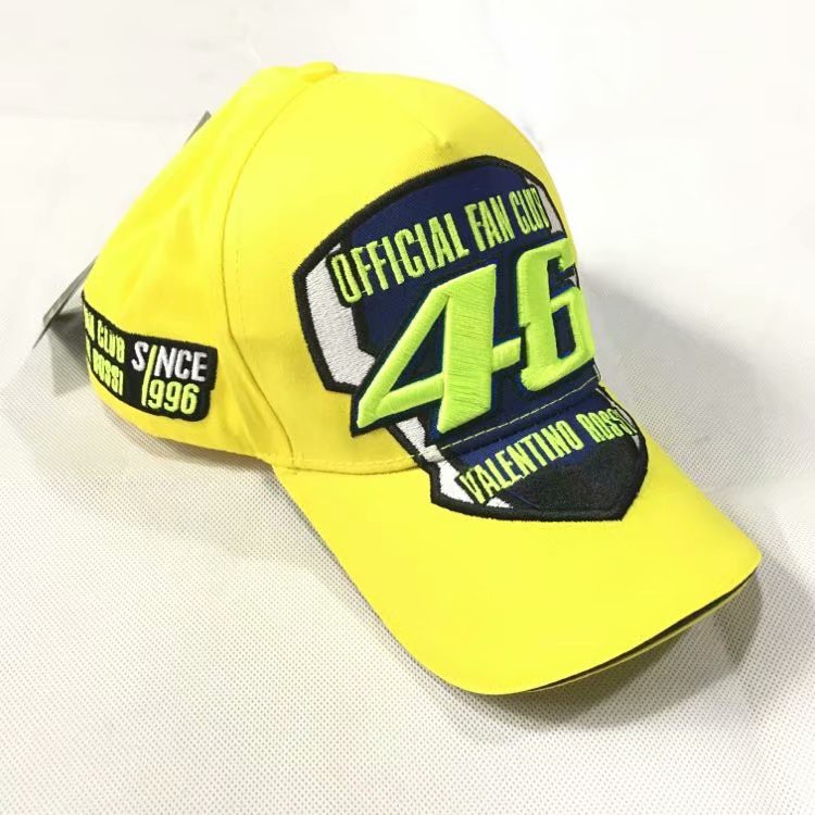 Vr 46 帽子帽官方風扇俱樂部機車騎士男士賽車moto Gp 19 最新 蝦皮購物