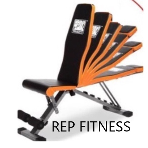 REP FITNESS菲爾(舉重椅)啞鈴椅舉重椅訓練椅重訓椅舉重床臥推床轟菌仰臥起坐床多功能訓練床訓練床五分鐘訓練腹肌肌