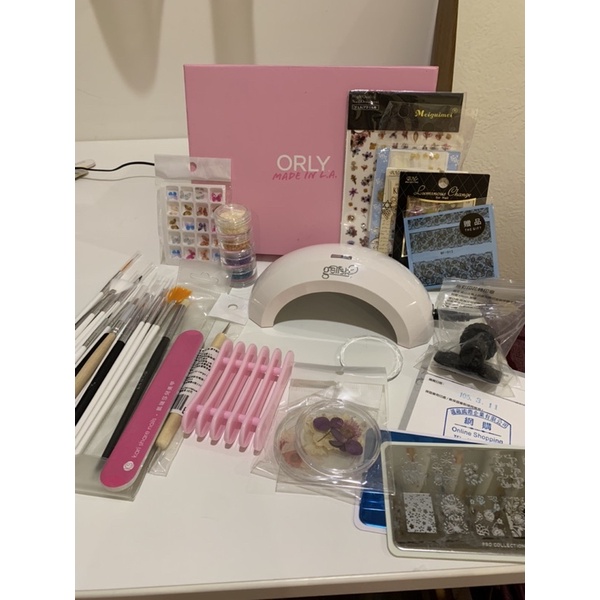 ORLY光療機+美甲材料