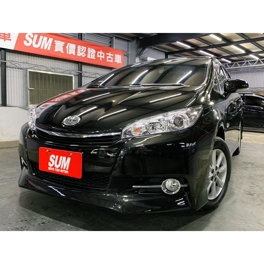 12年toyota Wish 2 0超貸找錢實車實價全額貸一手車女用車非自售里程保證原版件 蝦皮購物