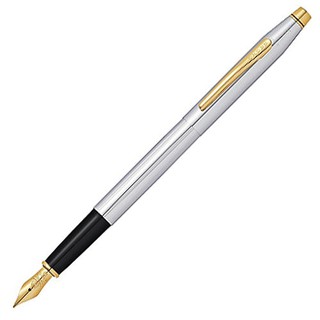 CROSS精典世紀亮鉻金夾鋼筆AT0086-108