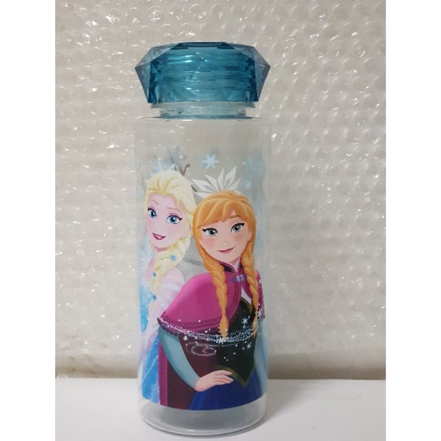 香港迪士尼 Disney 正品 冰雪奇緣 艾莎  鑽石切割蓋 直飲式 冷水瓶