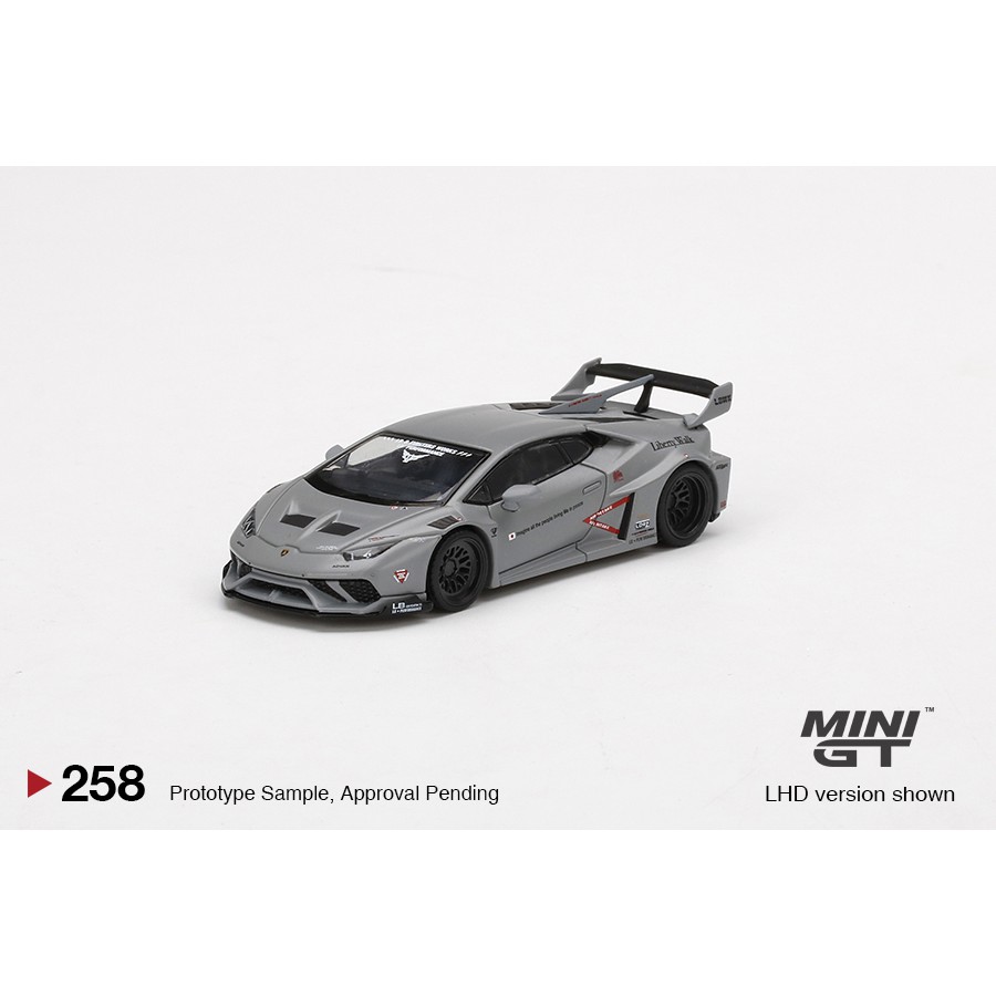 Mini GT 258 LB★WORKS Lamborghini Huracán GT FIGHTERS WORKS