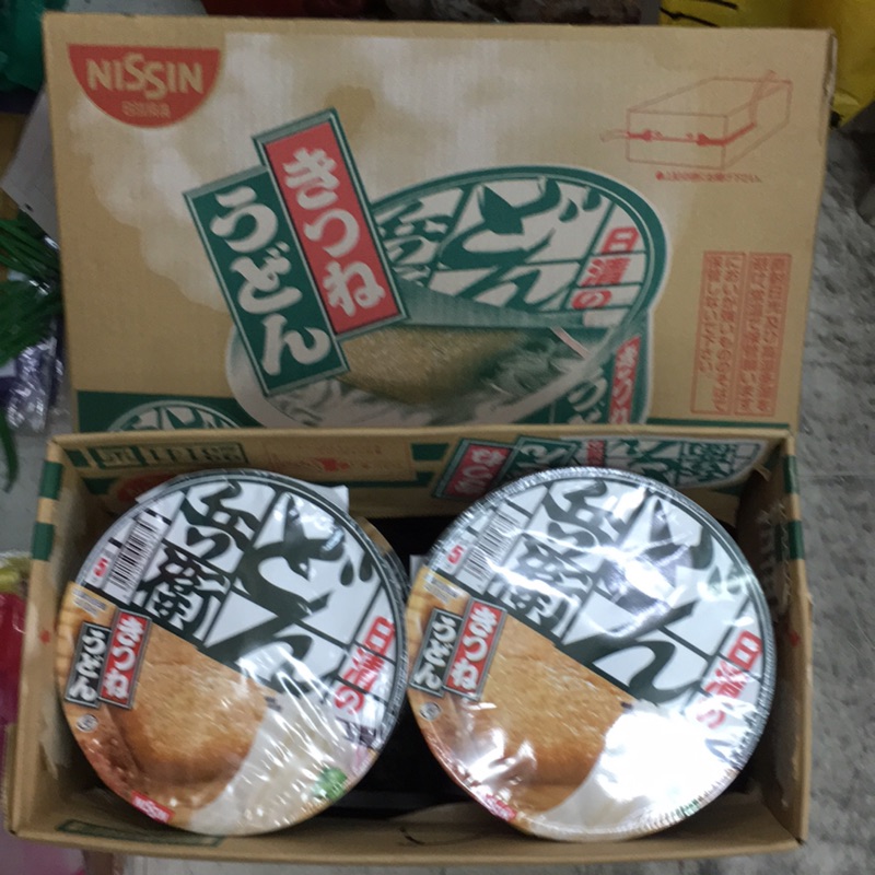 日本代購 日清兵衛 豆皮烏龍麵