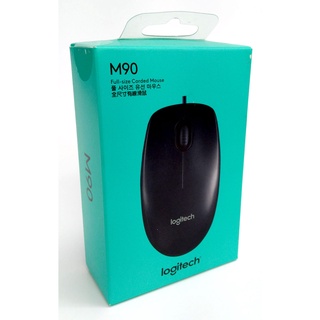 【3CTOWN】臺灣公司貨 含稅附發票 Logitech 羅技 M90 有線光學滑鼠 黑色