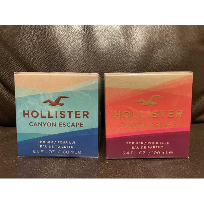 法意公司貨 Hollister CANYON ESCAPE 自由曠野 男性淡香水 / 女性淡香精 100ml