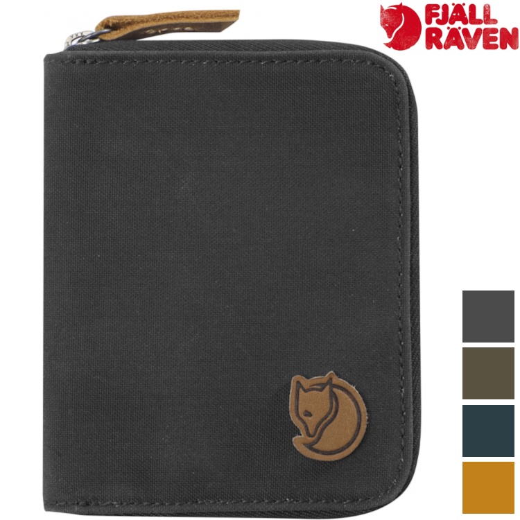 Fjallraven 北極狐 Zip Wallet 復古拉鍊皮夾/錢包/短夾 24216