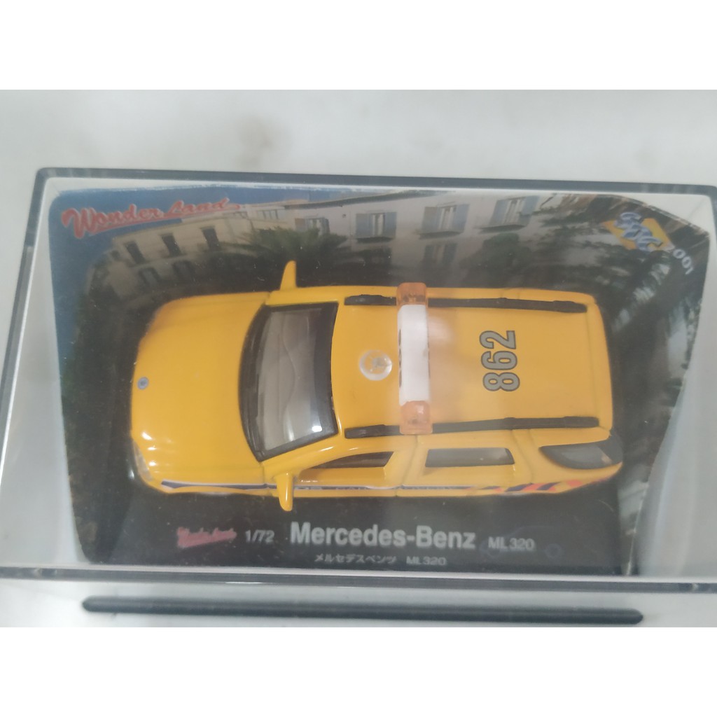 全新Wonderland 1/72_Benz ML320(黃色)