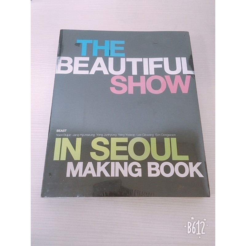 全新現貨#Beast The beautiful show in SEOUL 寫真書